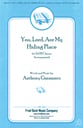 You Lord Are My Hiding Place SATB choral sheet music cover